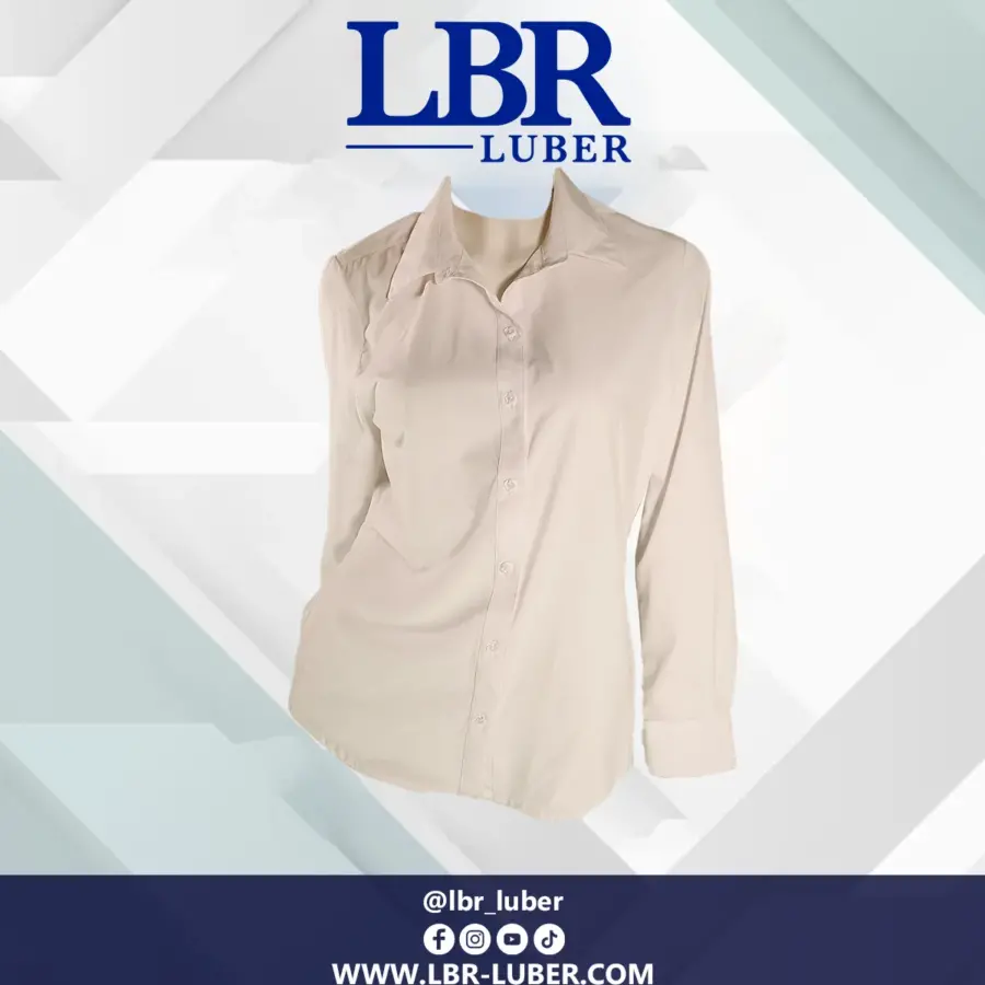Blusa de botón Blanca
